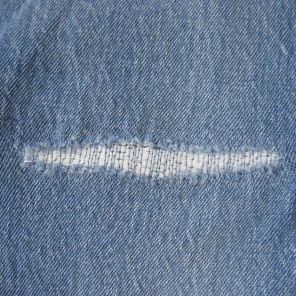 NWT Levi's 501 Skinny in Jive Hushed Heavyweight Stretch Denim Crop Jeans 24 - Picture 5 of 7